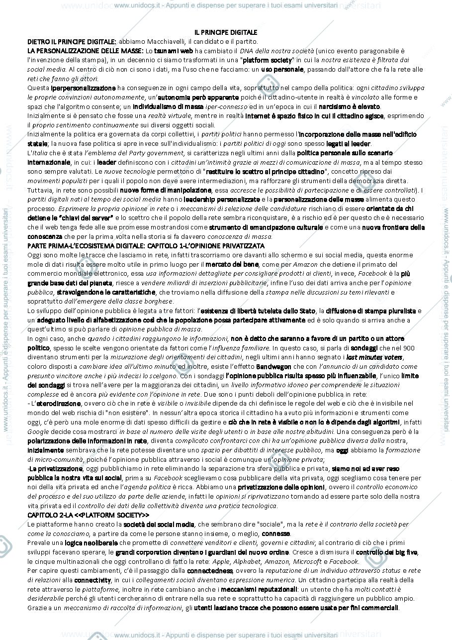 Anteprima pagina 1 — il principe digitale