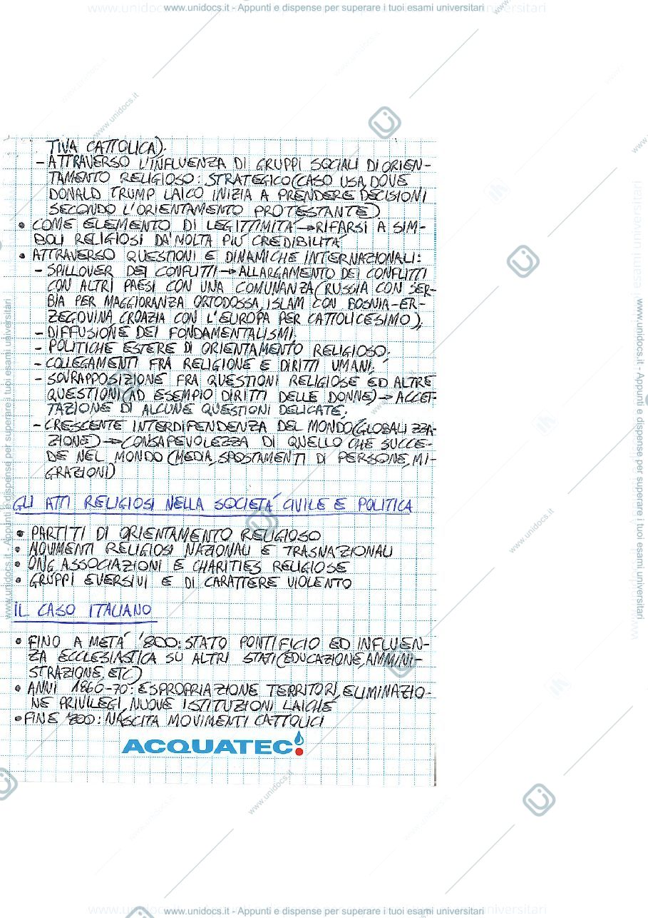 Anteprima pagina 3 — POLITICA COMPARATA (parte 7/7)