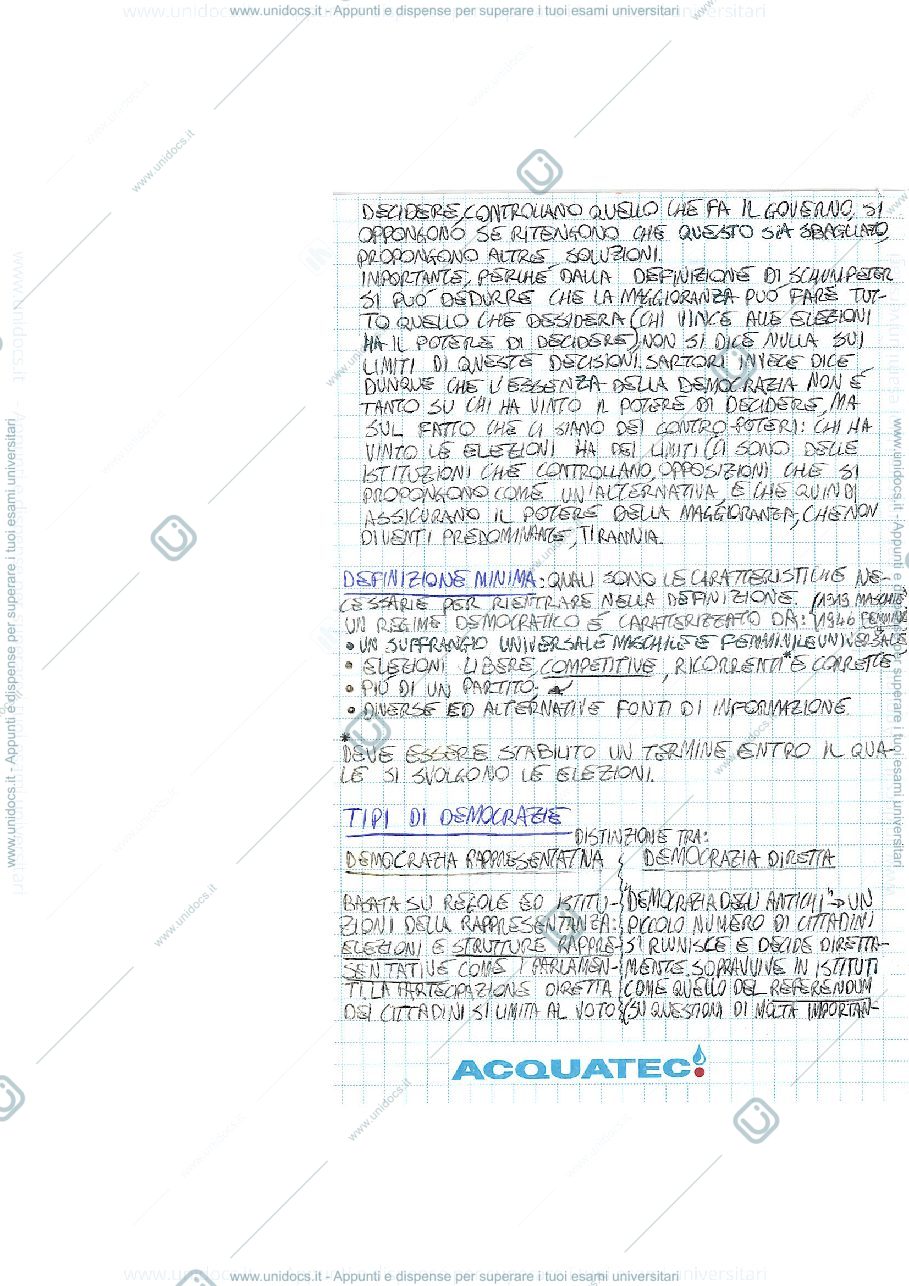 Anteprima pagina 2 — POLITICA COMPARATA (parte 2/7)