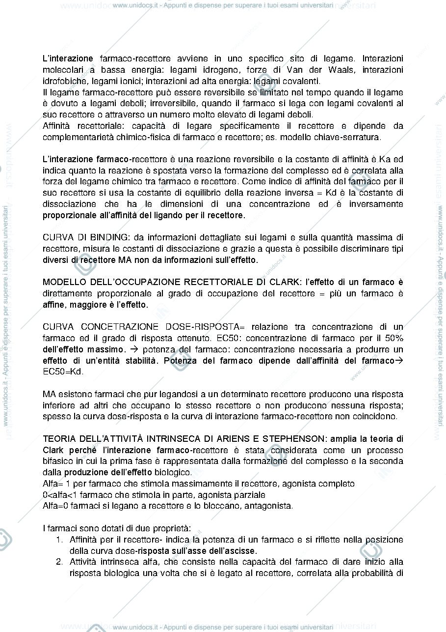 Anteprima pagina 2 — farmacologia