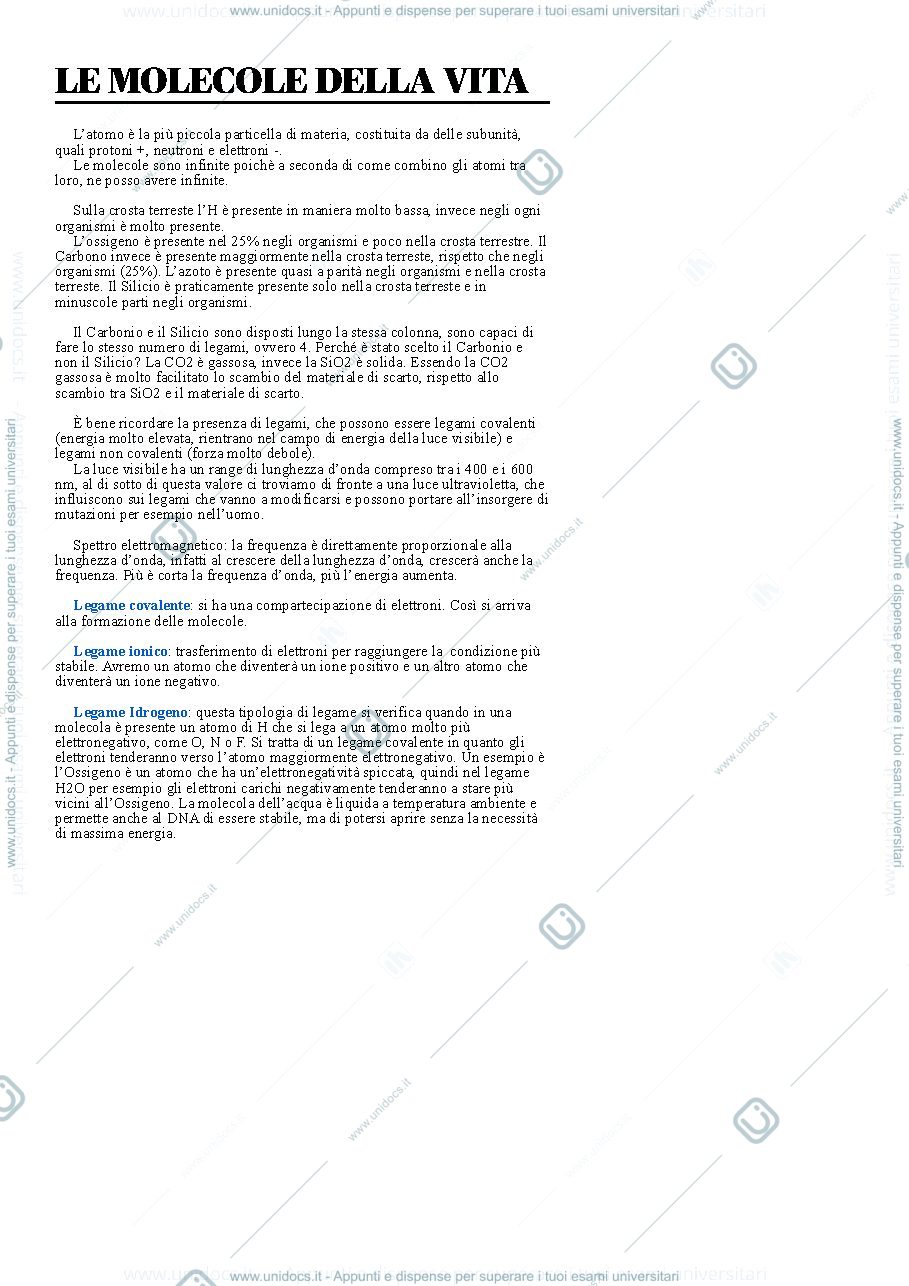 Anteprima pagina 2 — Biologia