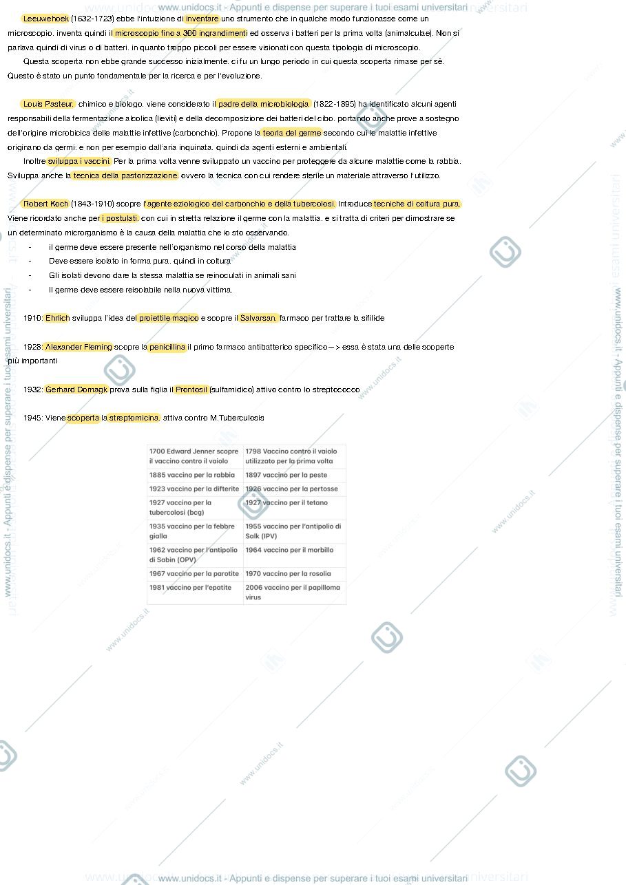 Anteprima pagina 3 — Microbiologia