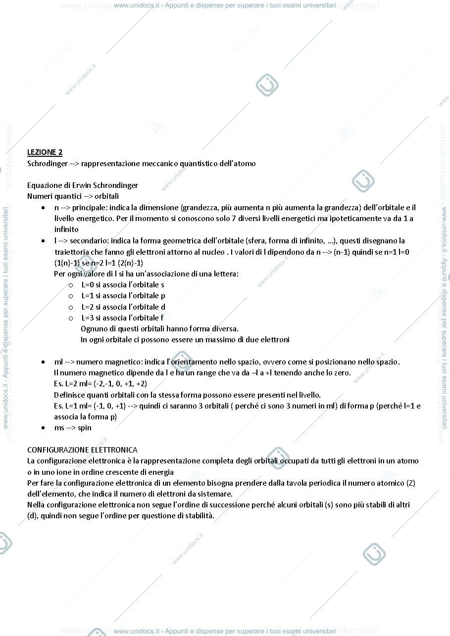 Anteprima pagina 2 — Chimica organica e inorganica 