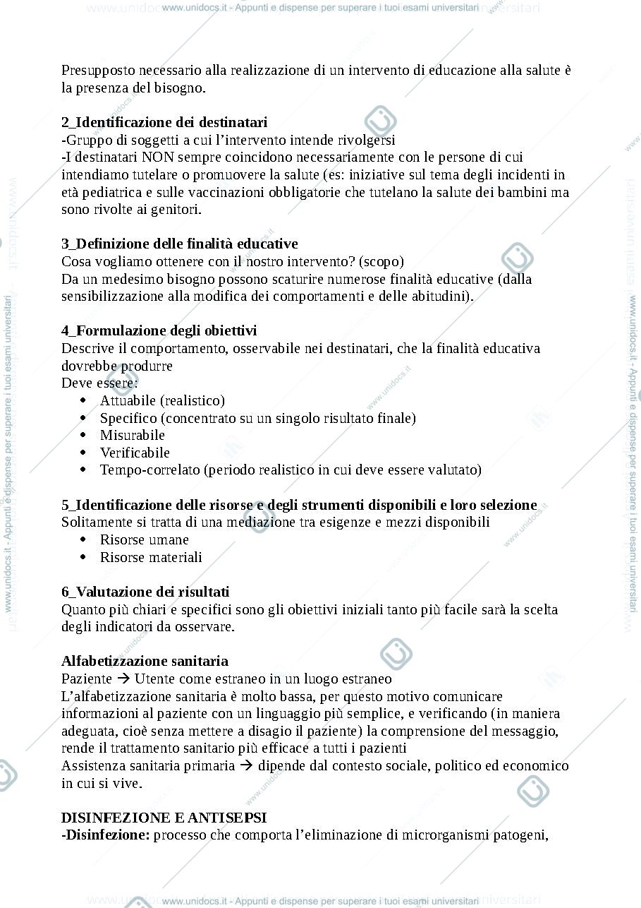 Anteprima pagina 3 — Scienze della prevenzione 