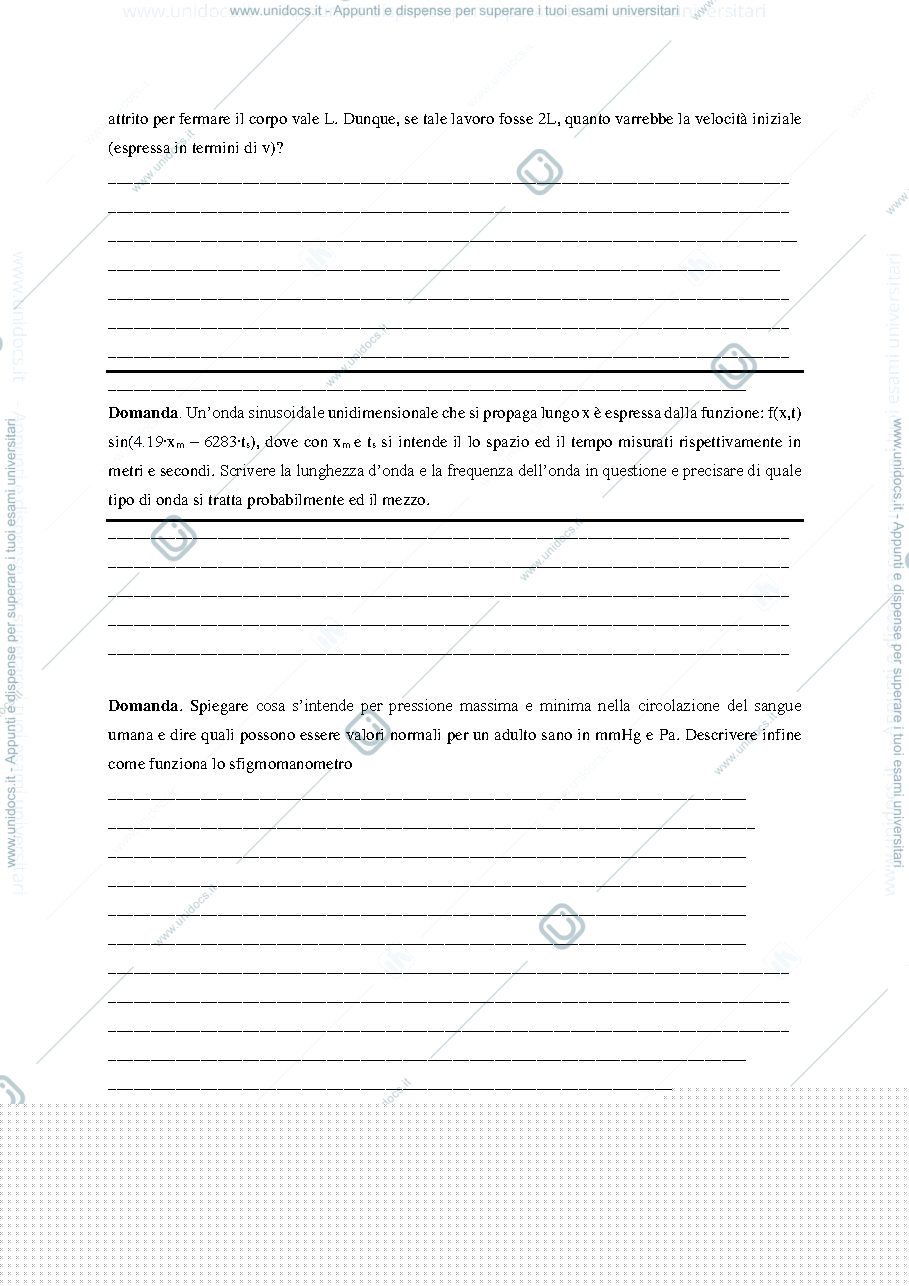 Anteprima pagina 2 — Domande esame fisica