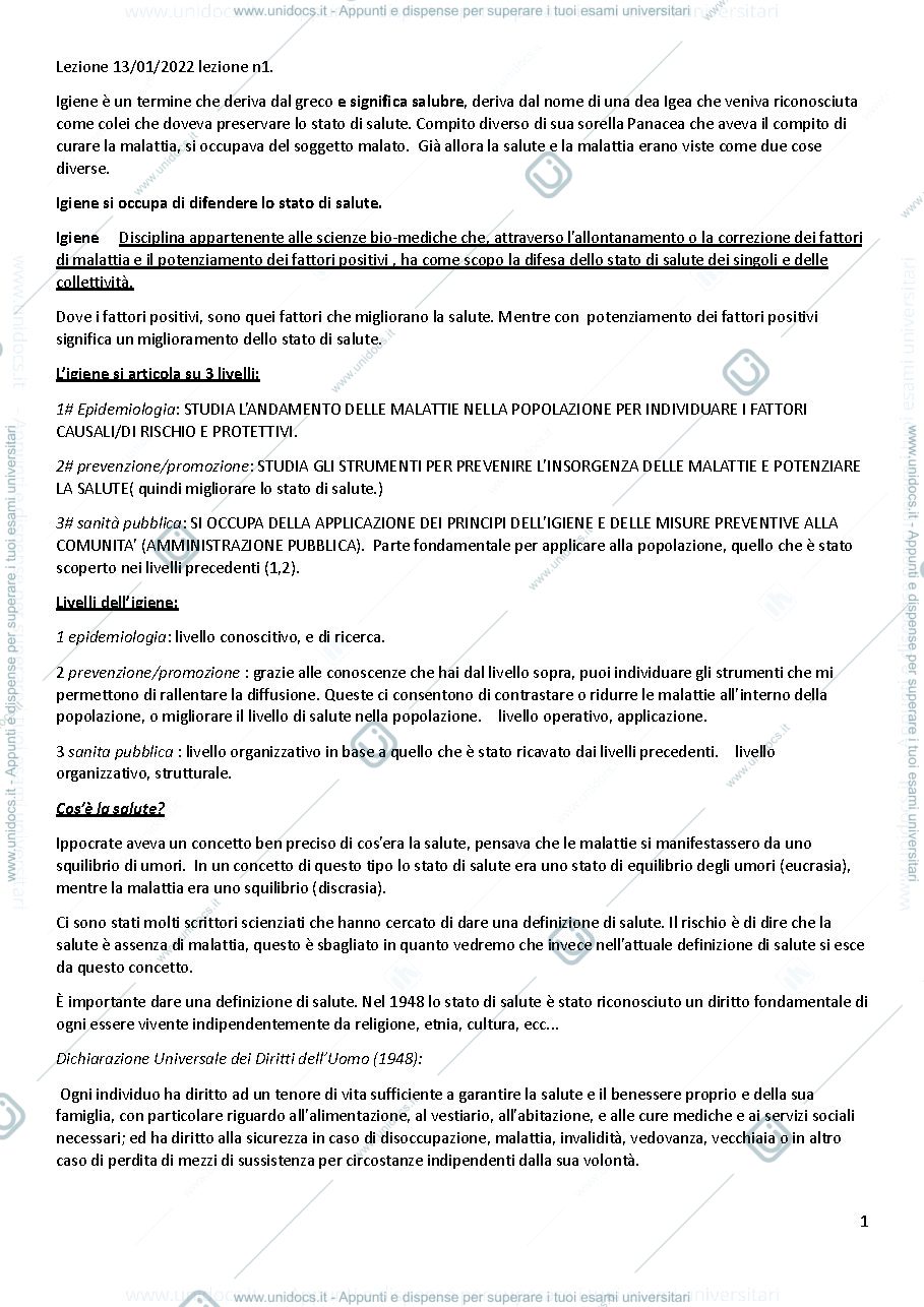 Anteprima pagina 1 — igiene