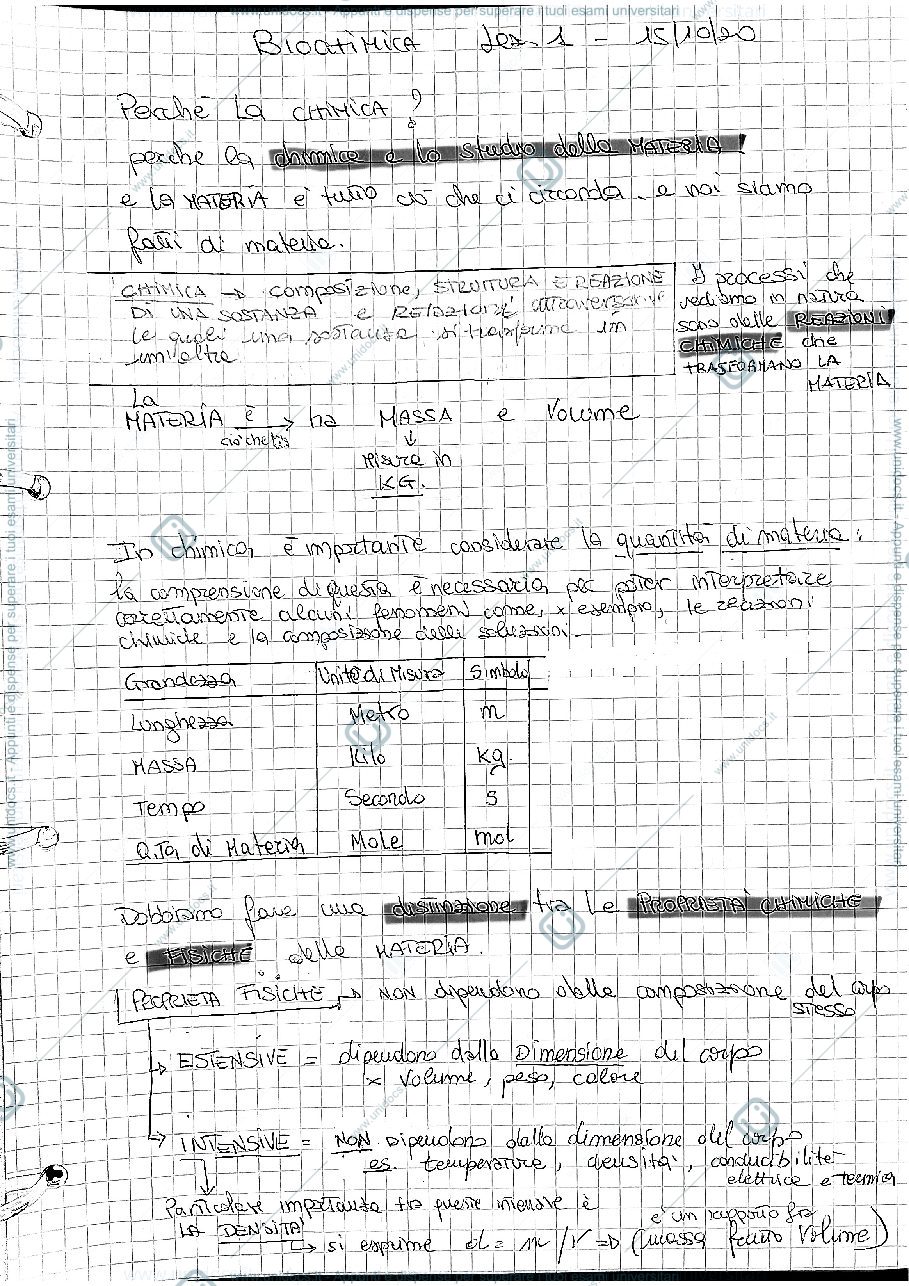 Anteprima pagina 1 — Fondamenti della chimica