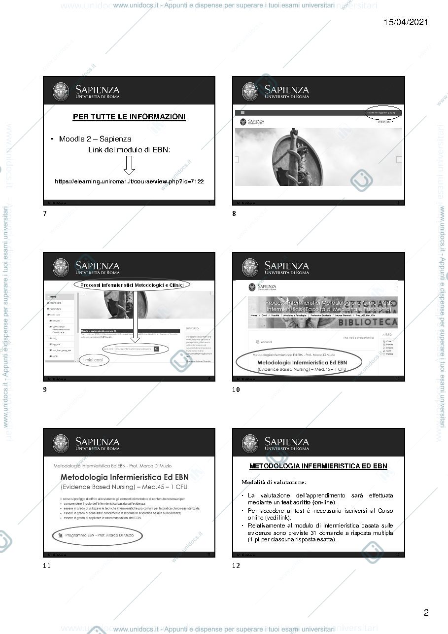 Anteprima pagina 2 — Fondamenti della ricerca infermieristica 