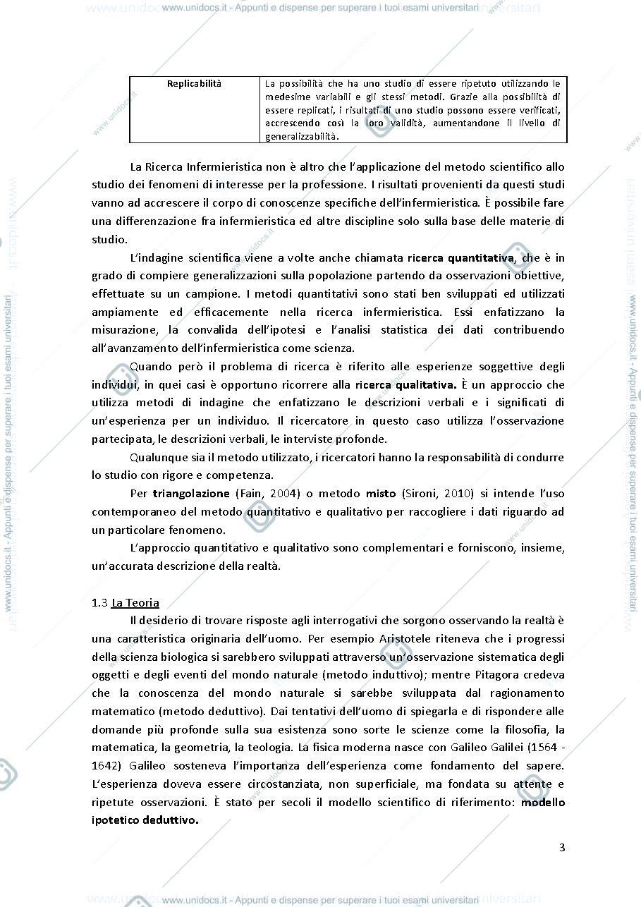 Anteprima pagina 4 — Metodologia della ricerca 