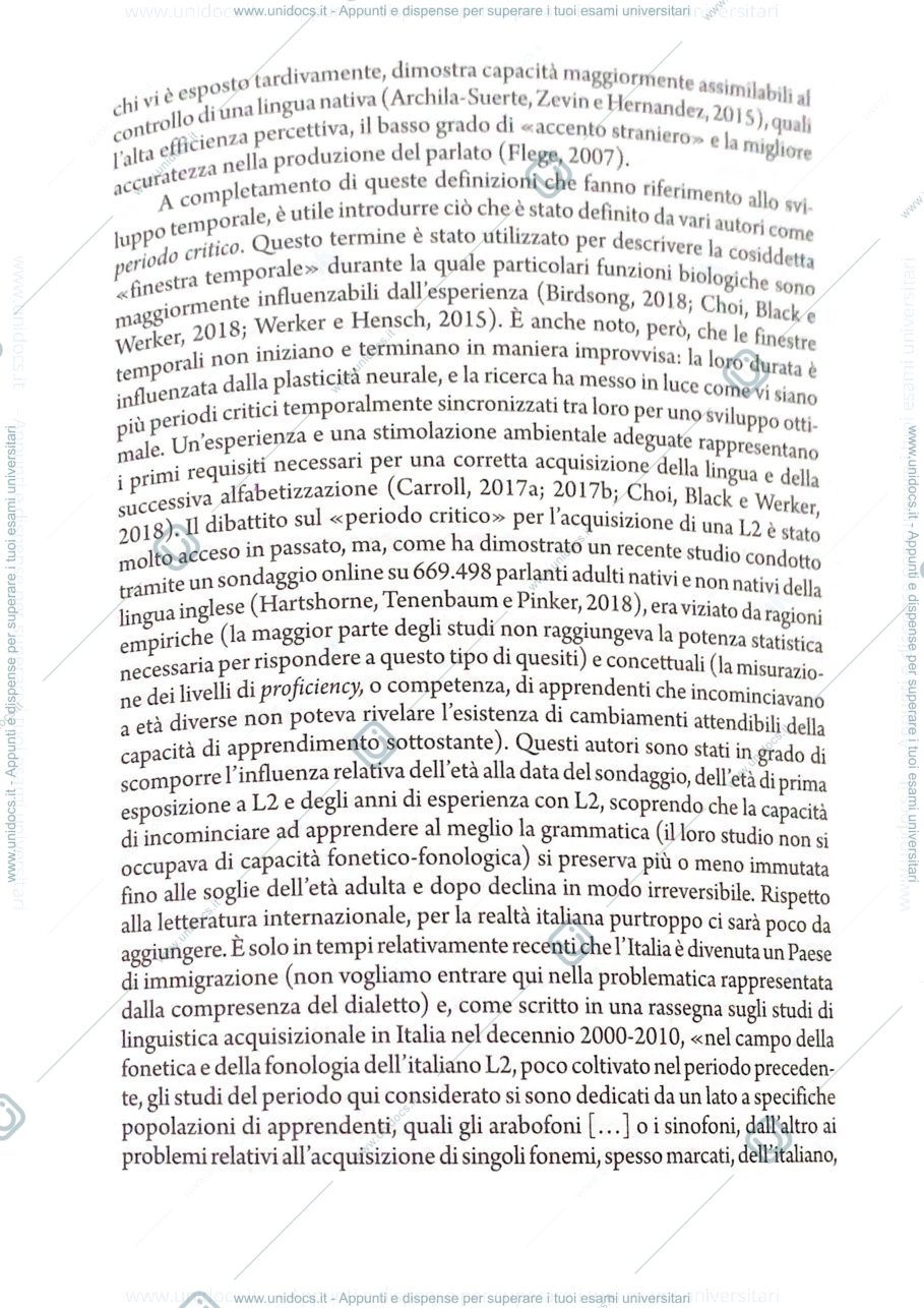Anteprima pagina 3 — Capitolo 2- il bilinguismo in età evolutiva 
