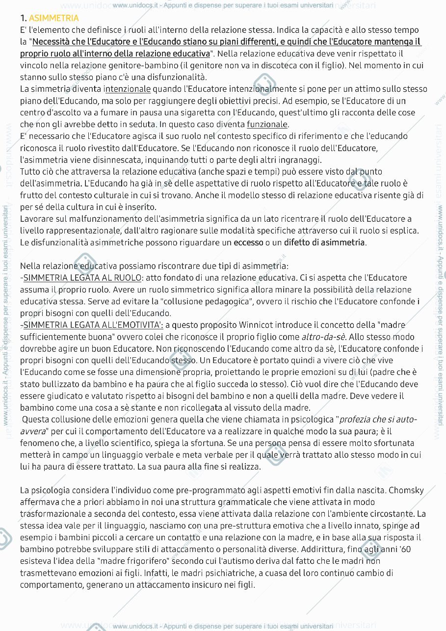 Anteprima pagina 3 — APPUNTI DI PEDAGOGIA