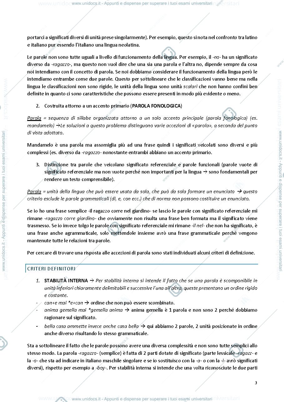 Anteprima pagina 3 — Linguistica generale 