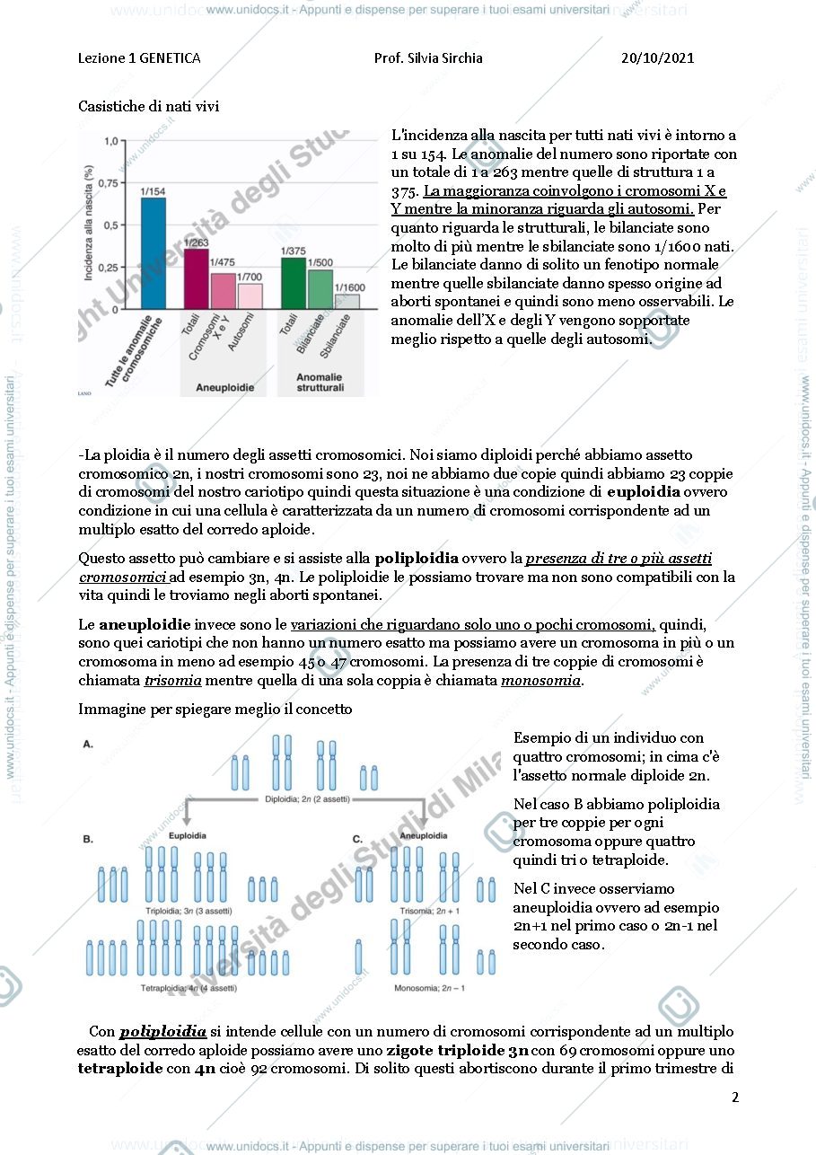 Anteprima pagina 2 — Le malattie genetiche 