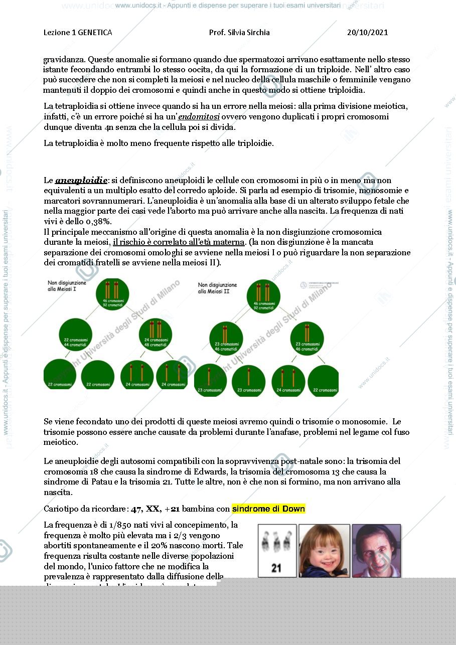 Anteprima pagina 3 — Le malattie genetiche 