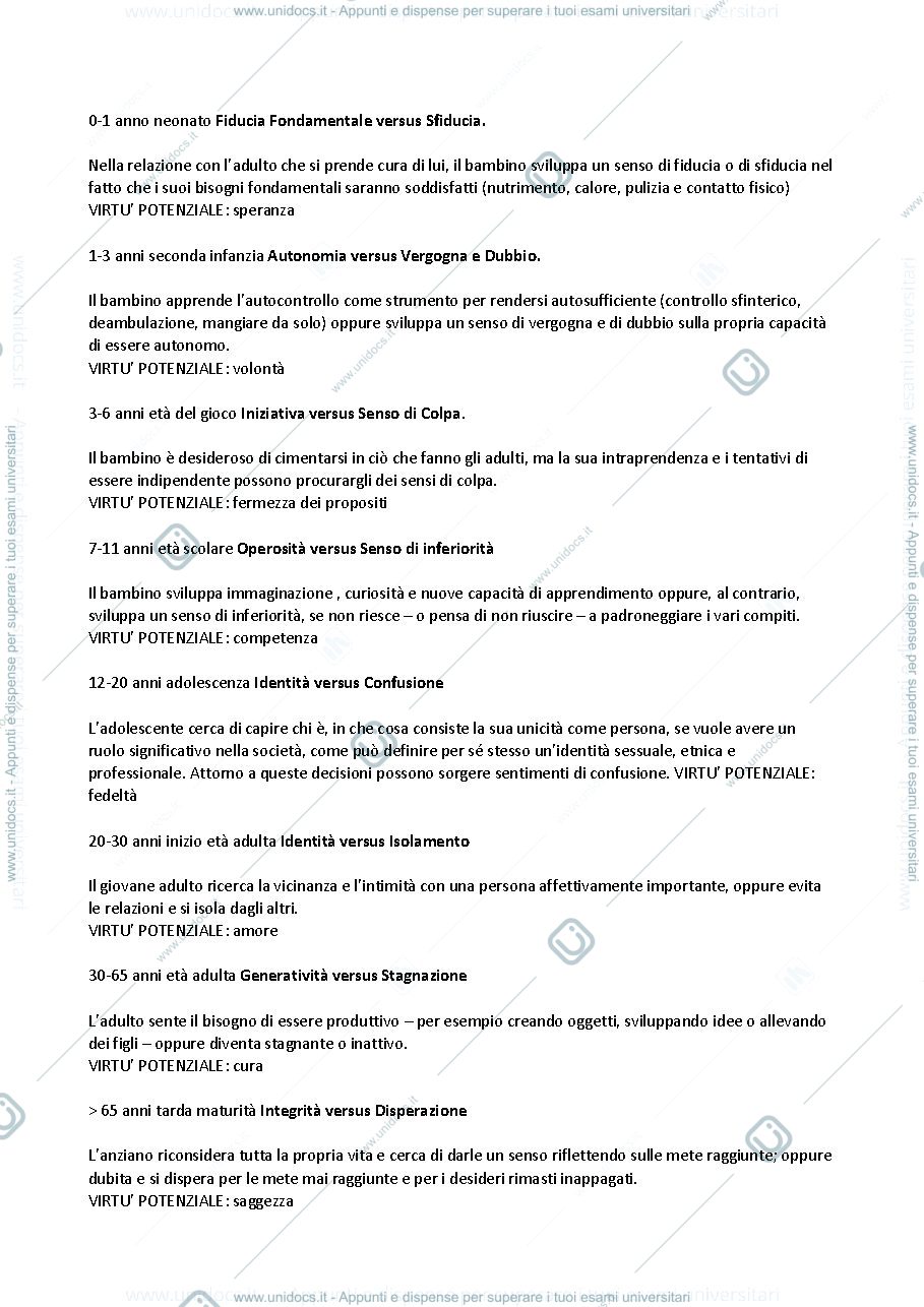 Anteprima pagina 2 — Psicologia dello sviluppo 