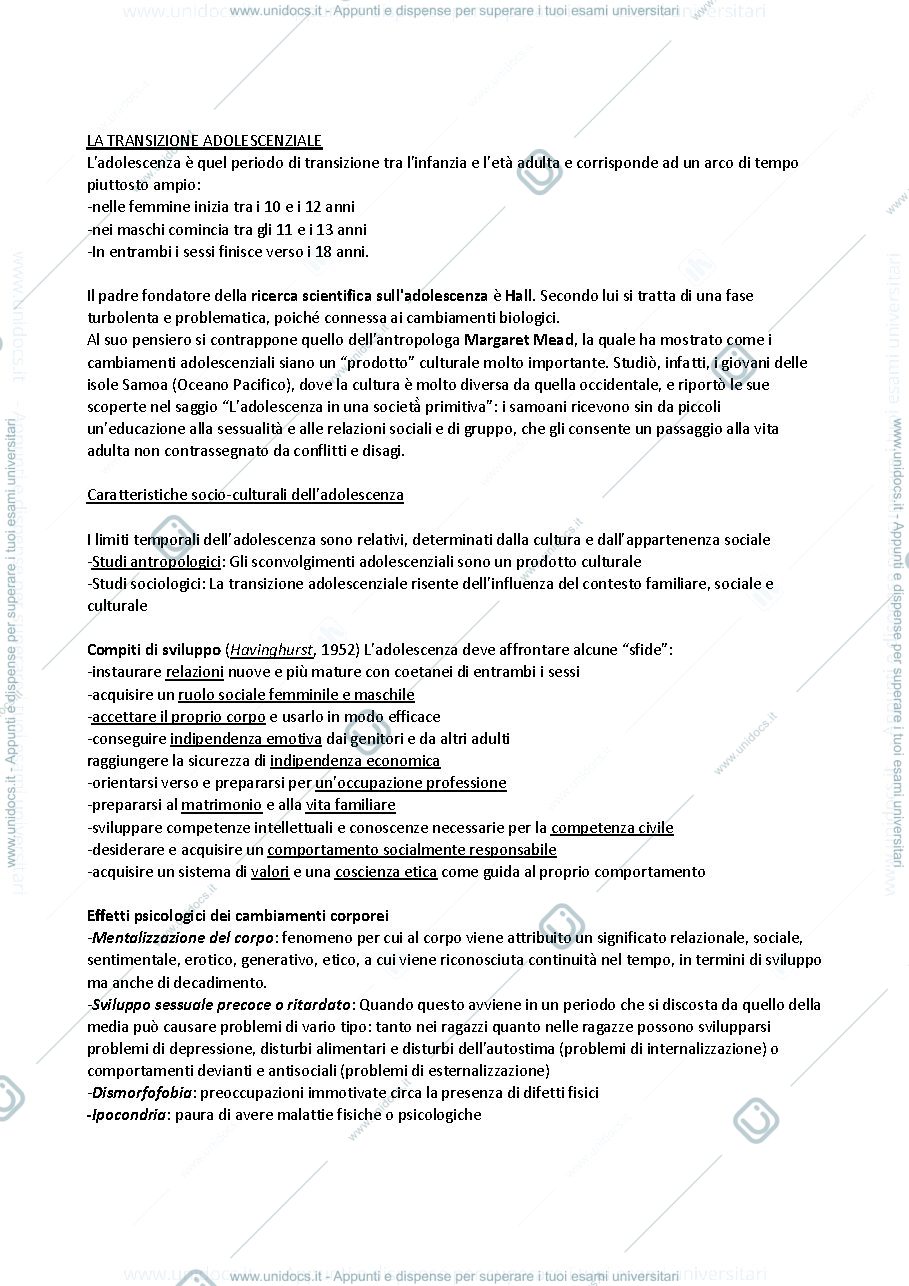 Anteprima pagina 3 — Psicologia dello sviluppo 