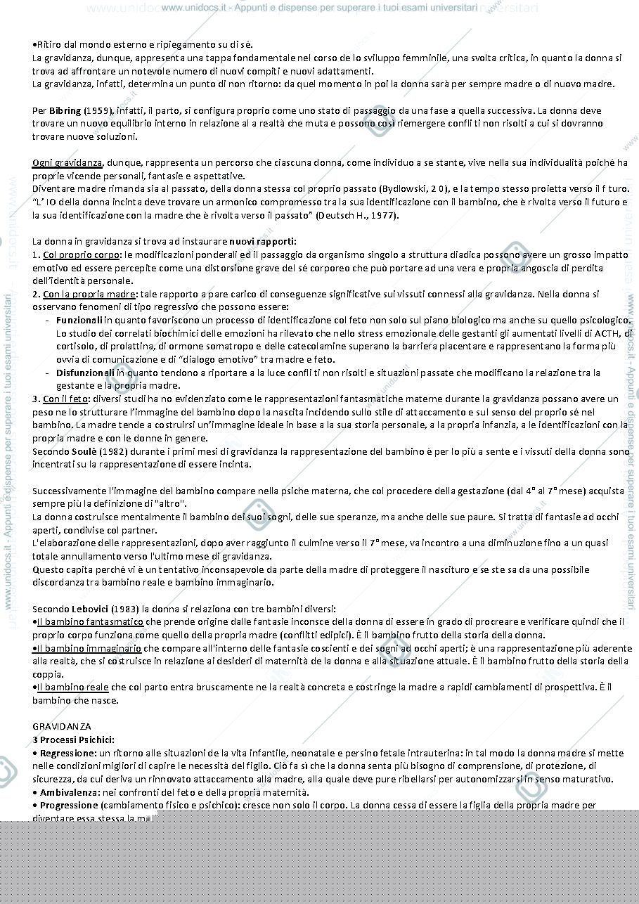 Anteprima pagina 2 — Psicopatologia del parto