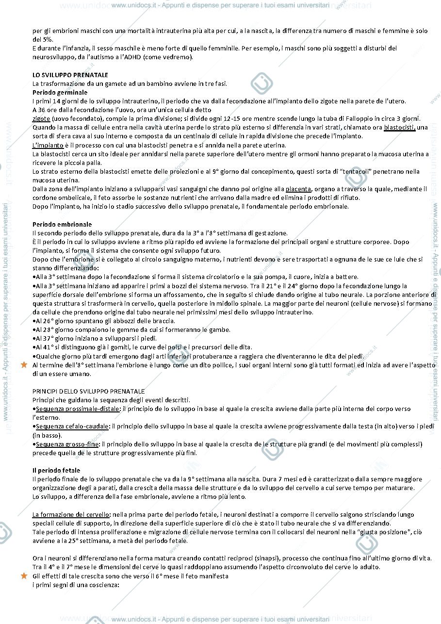 Anteprima pagina 2 — La fecondazione e il neonato