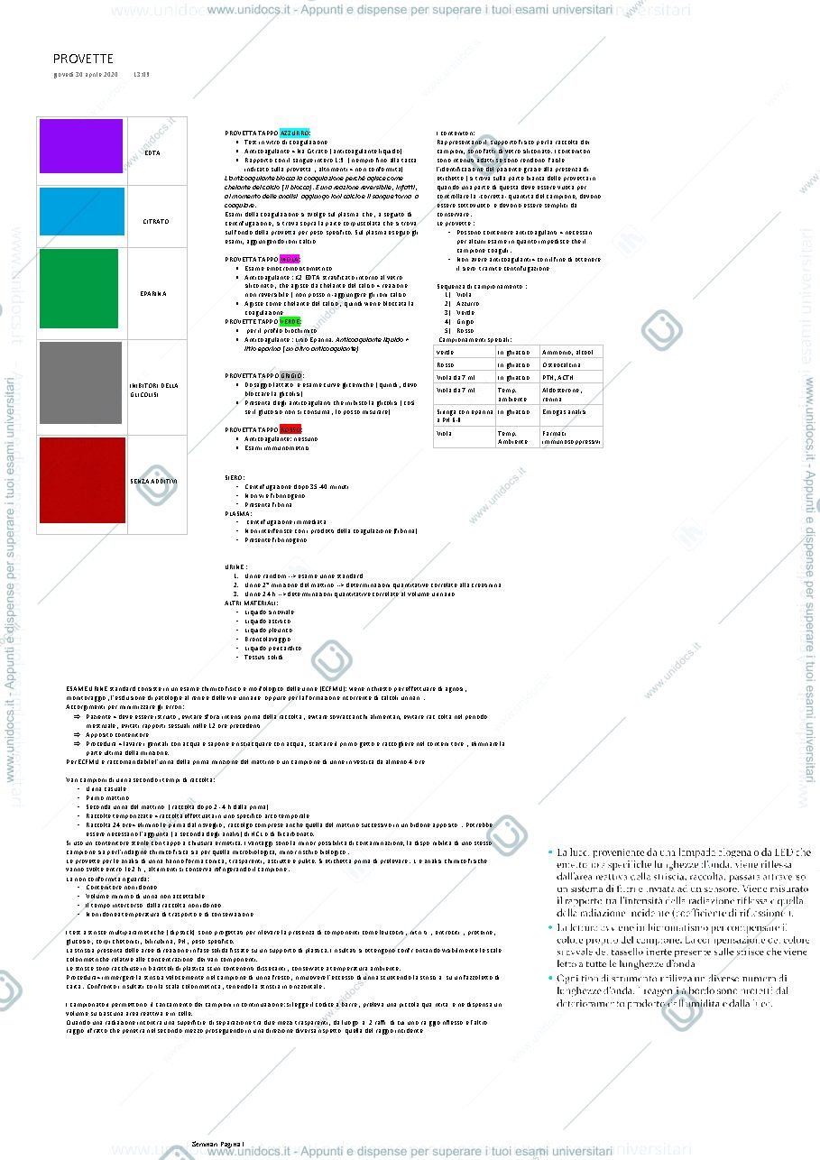 Anteprima pagina 1 — provette , contenitori 