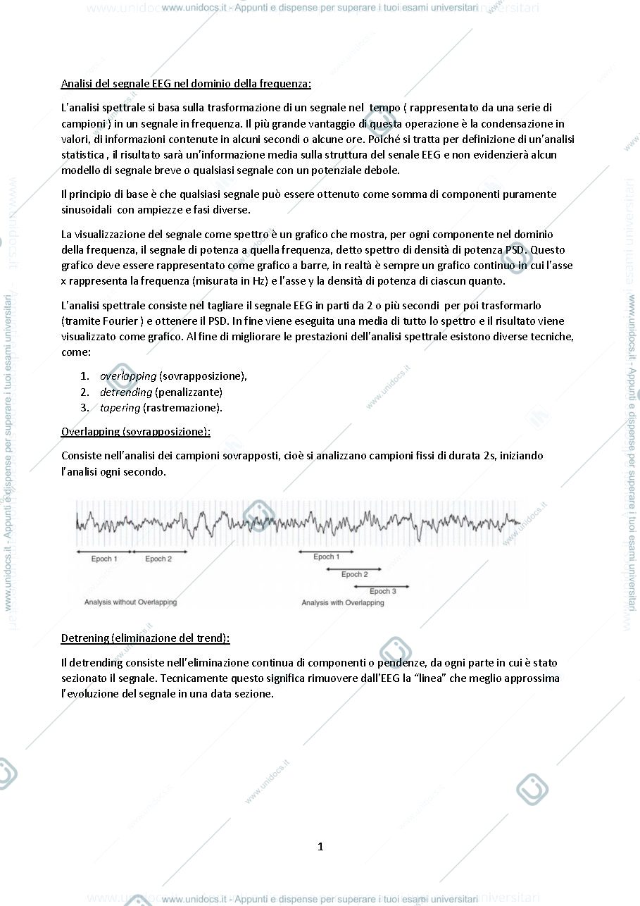 Anteprima pagina 1 — Elettroencefalogramma