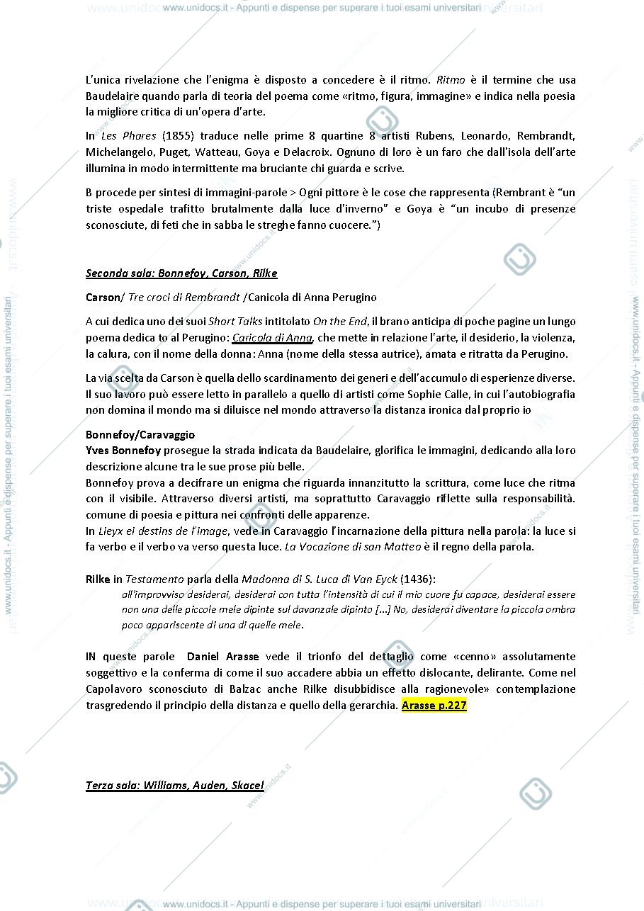 Anteprima pagina 3 — Anedda - La Vita dei Dettagli. Riassunto