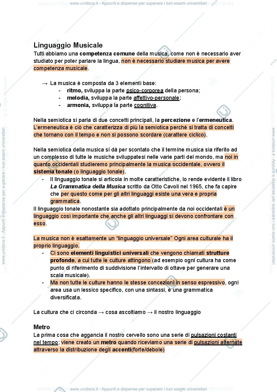 Anteprima pagina 2 — Semiotica della Musica