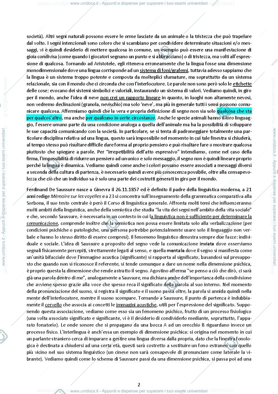 Anteprima pagina 2 — Semiotica