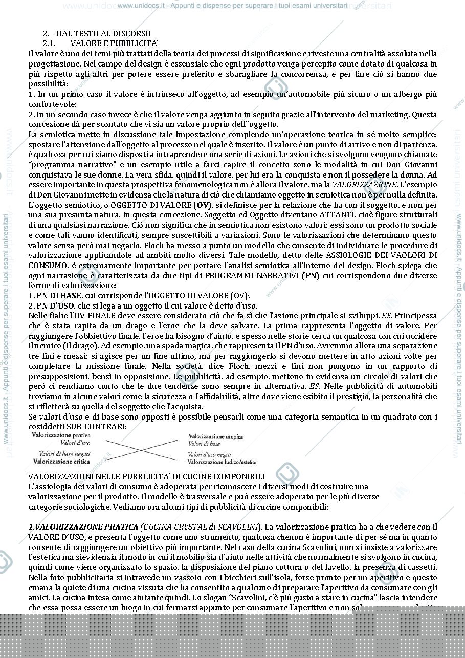 Anteprima pagina 3 — Semiotica e design