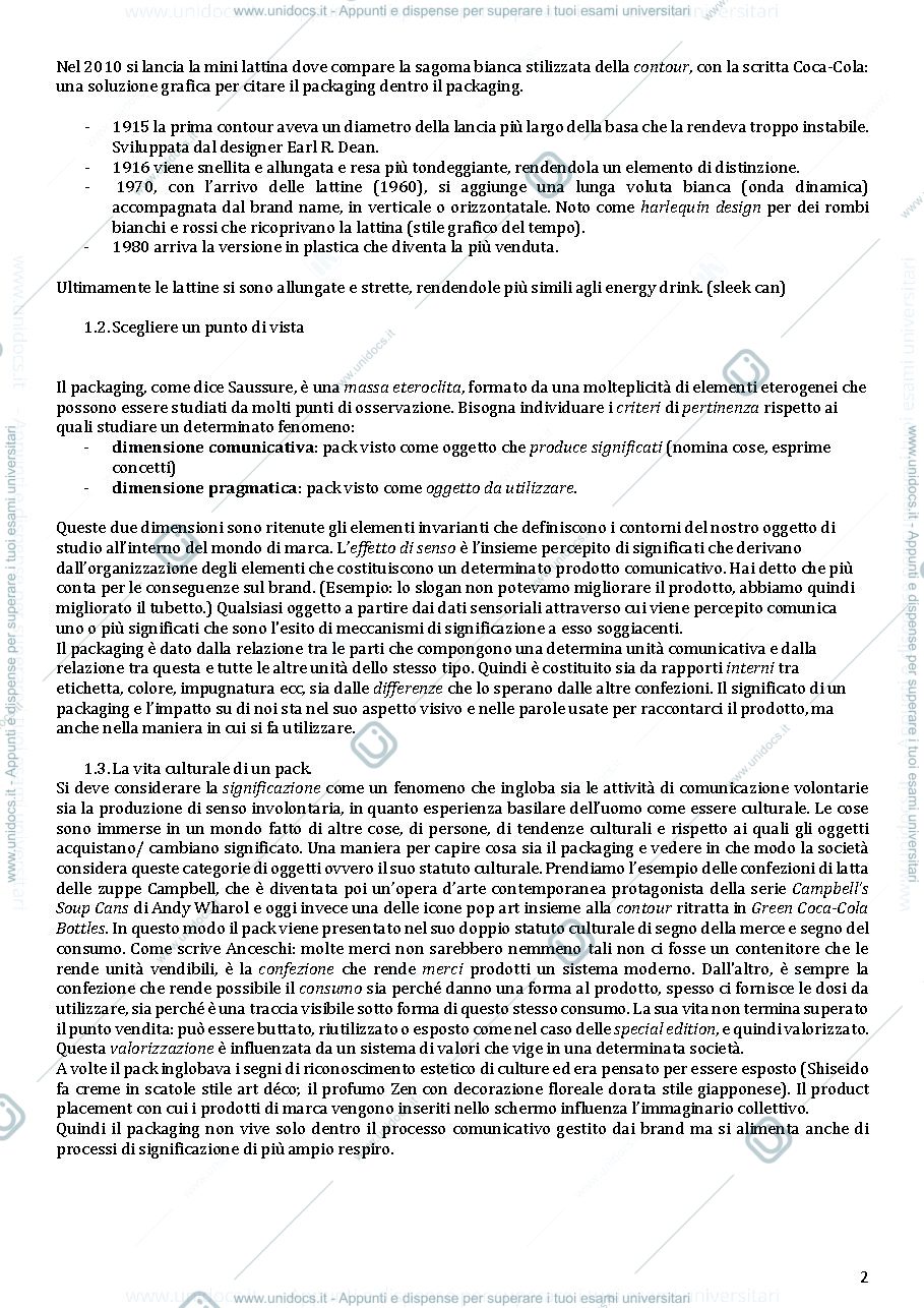 Anteprima pagina 2 — Che cos'è il packaging?