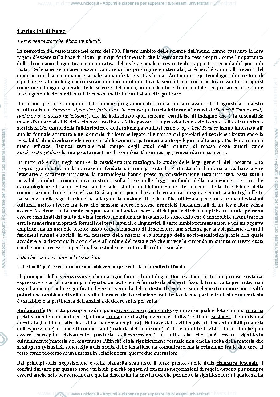 Anteprima pagina 2 — Introduzione alla semiotica del testo