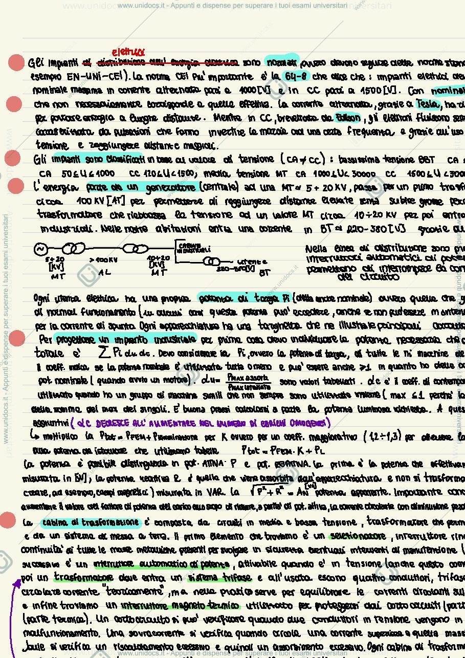 Anteprima pagina 1 — Appunti per l’esame