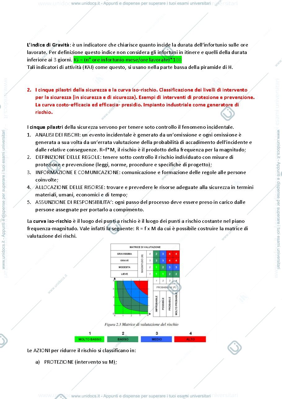 Anteprima pagina 3 — Sicurezza ed ergonomia