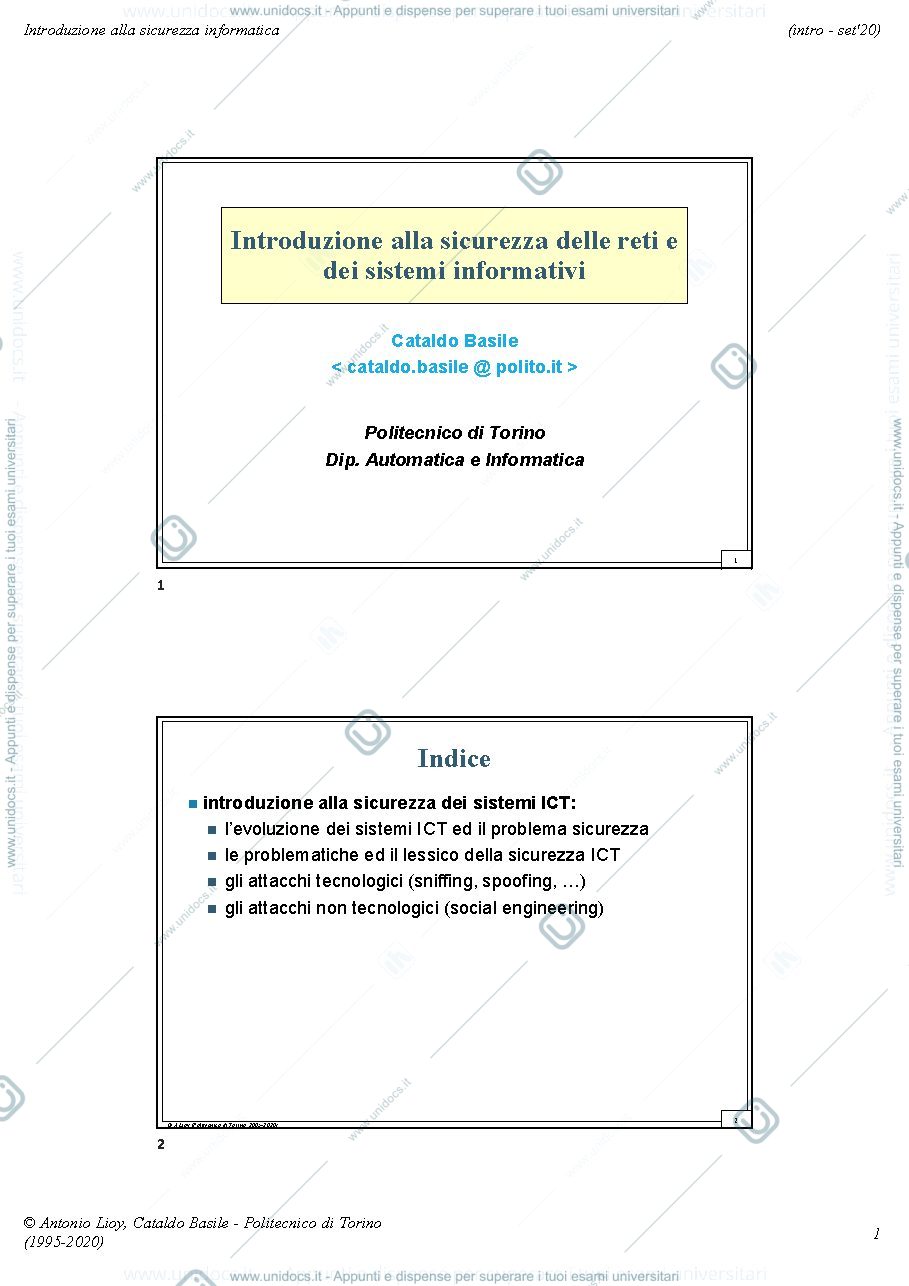 Anteprima pagina 1 — Intro_3x + Appunti