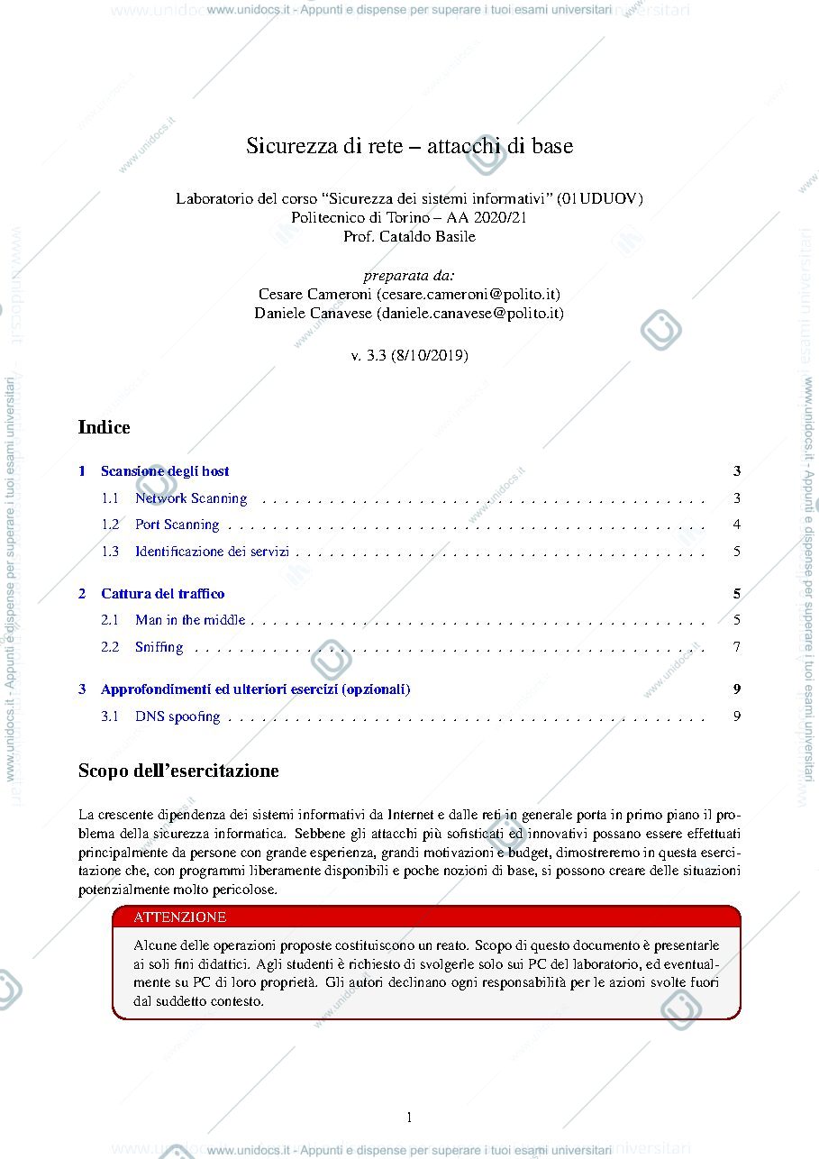 Anteprima pagina 1 — Laboratorio 1