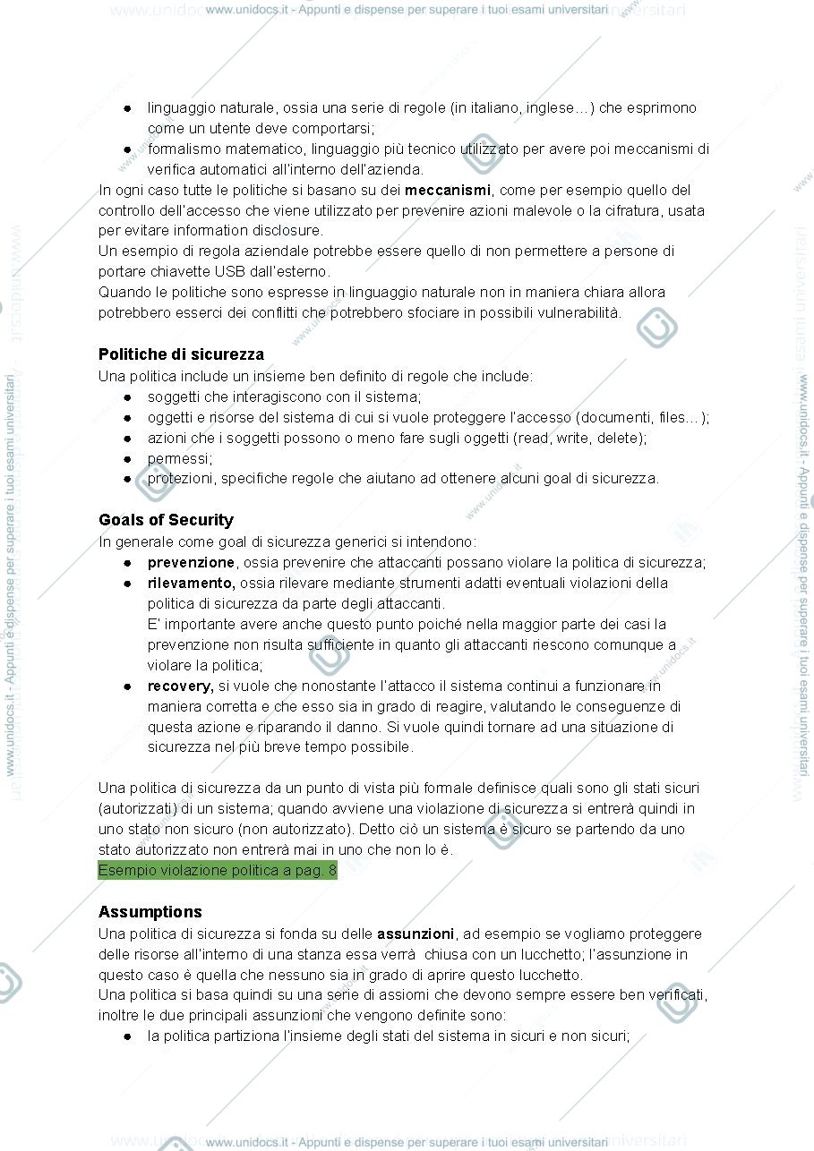 Anteprima pagina 3 — policy