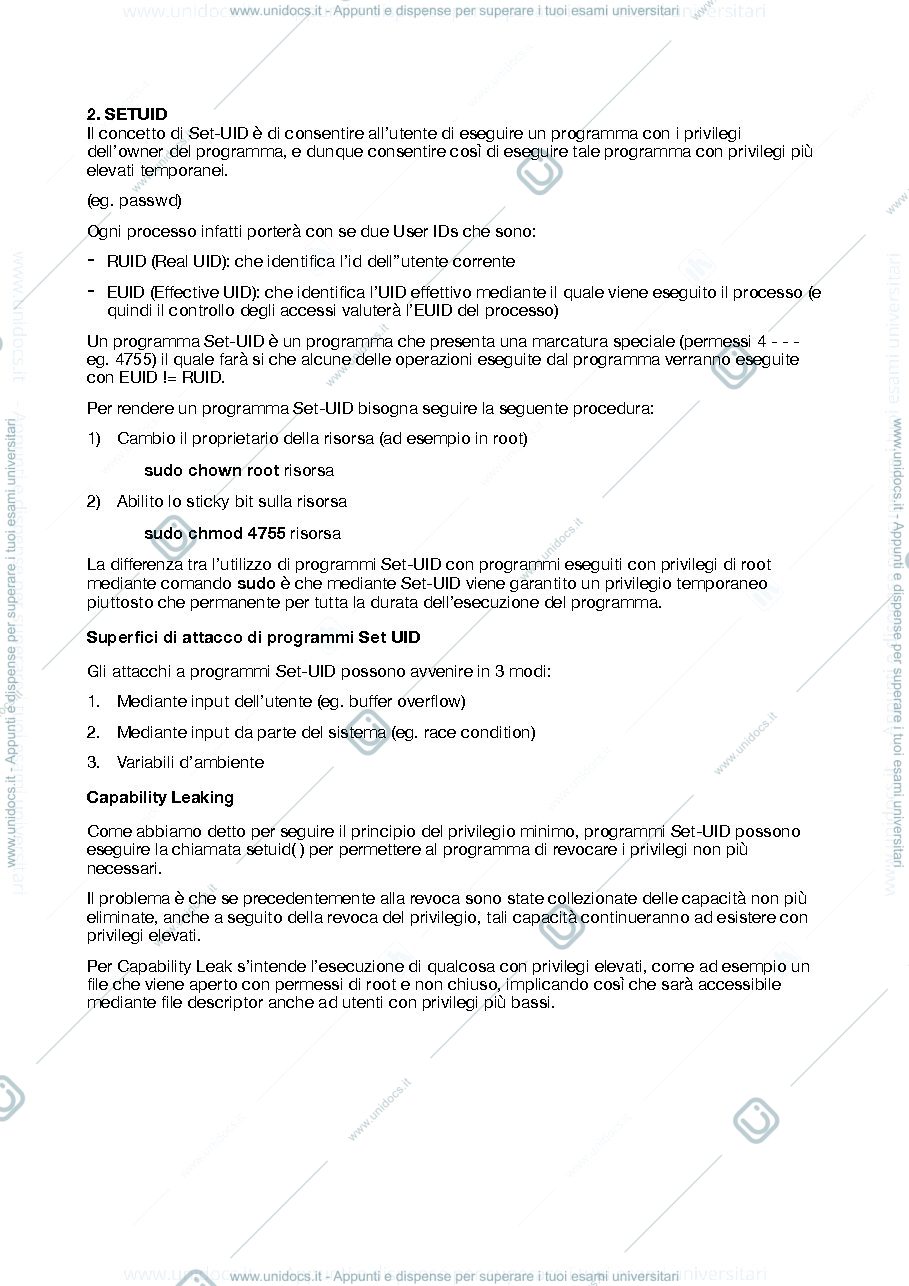 Anteprima pagina 3 — Riassunto quasi-completo