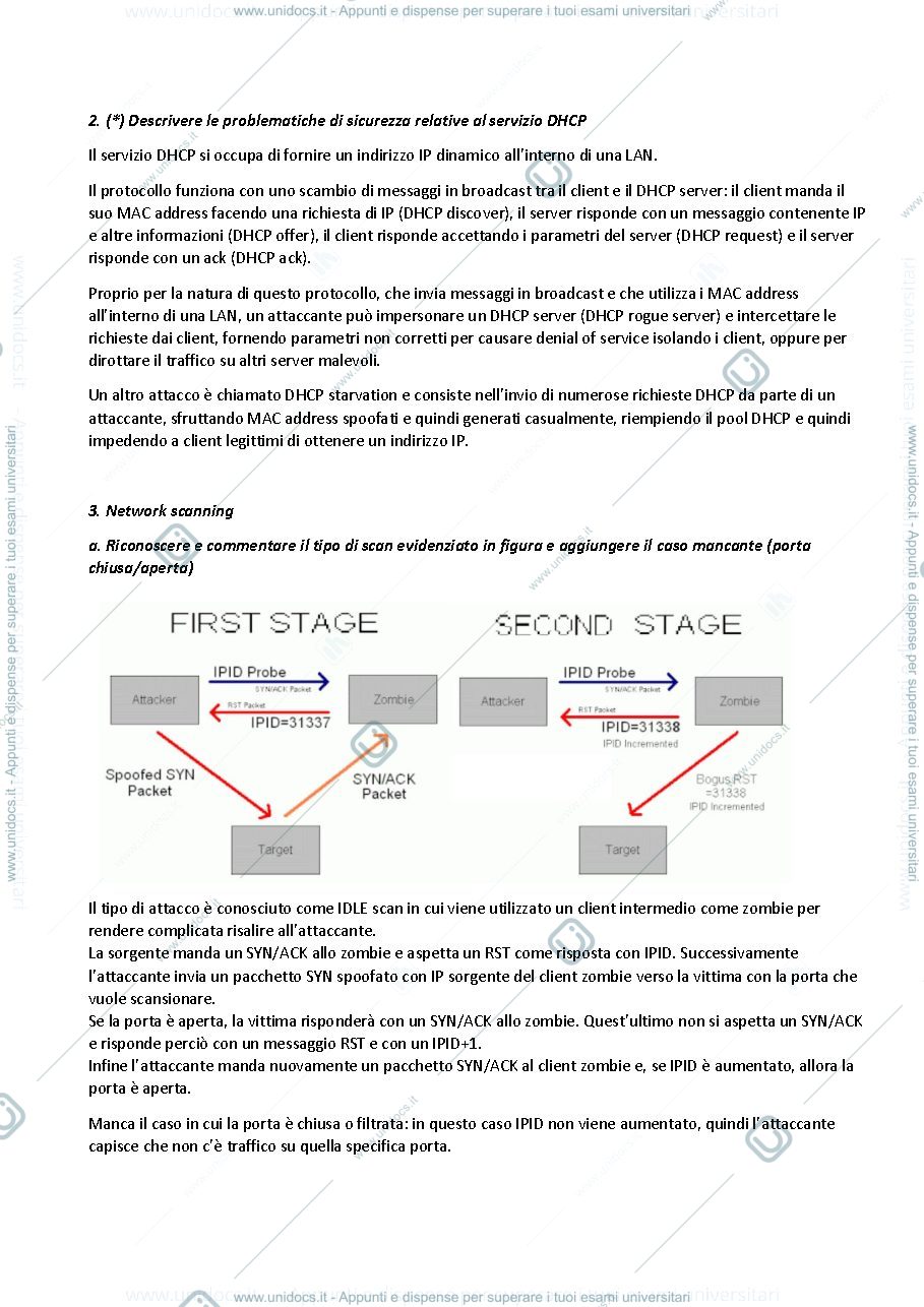 Anteprima pagina 2 — Domande e risposte esami 2021 2022