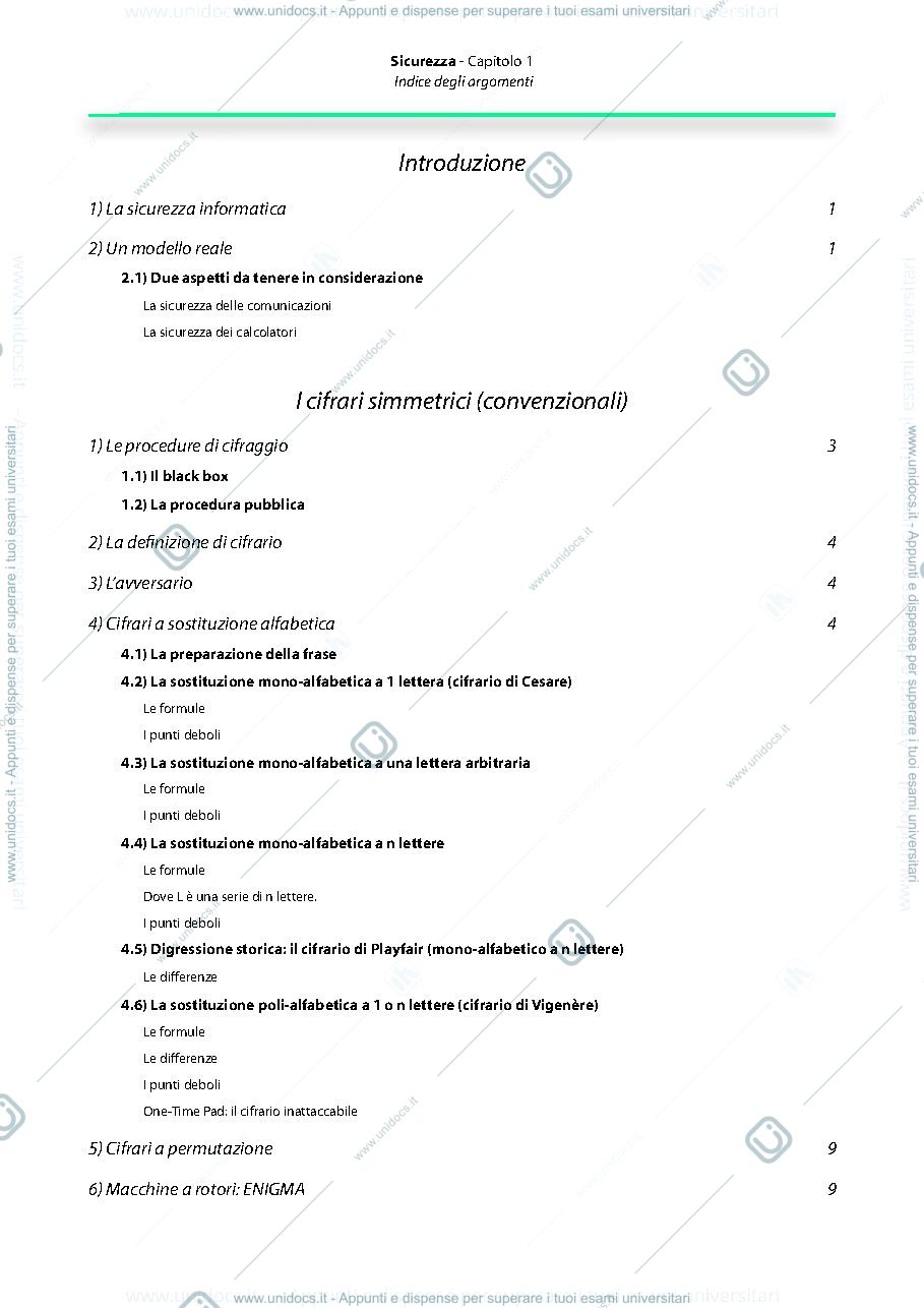 Anteprima pagina 3 — Riassunto 