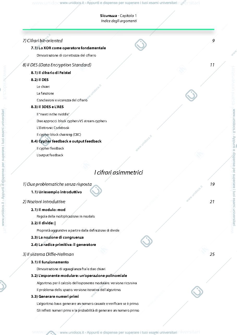 Anteprima pagina 4 — Riassunto 