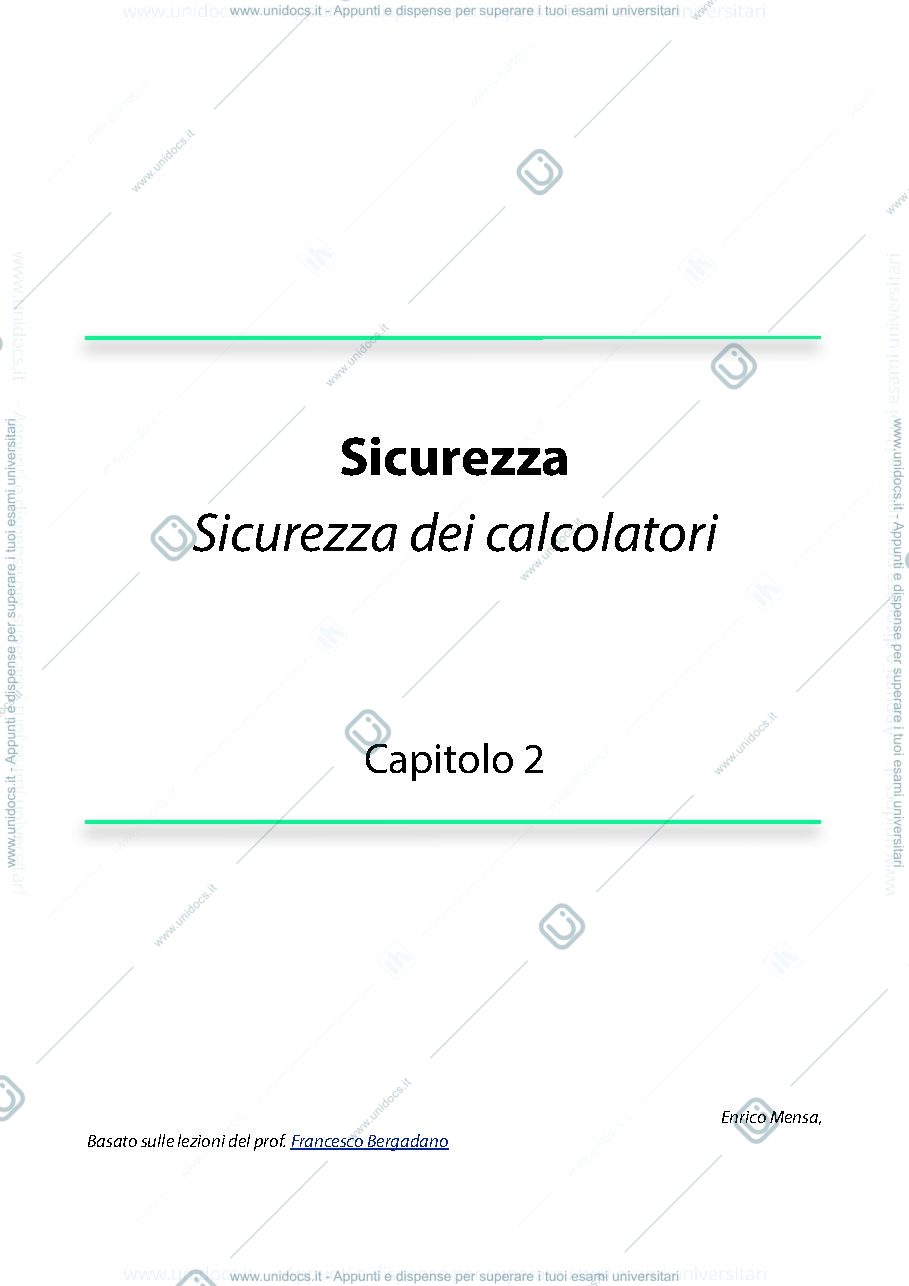 Anteprima pagina 1 — Riassunto