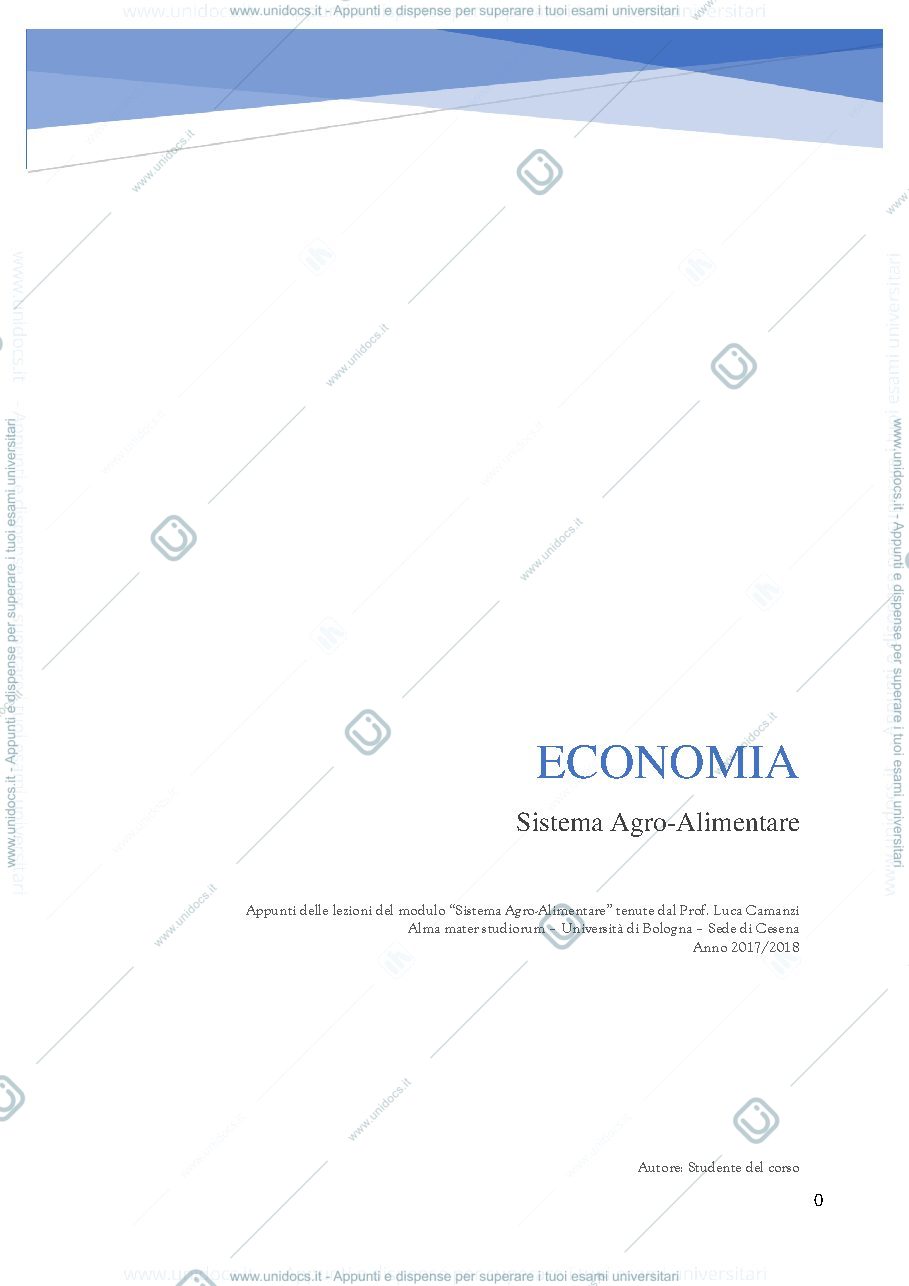 Anteprima pagina 1 — Microeconomia e Mesoeconomia