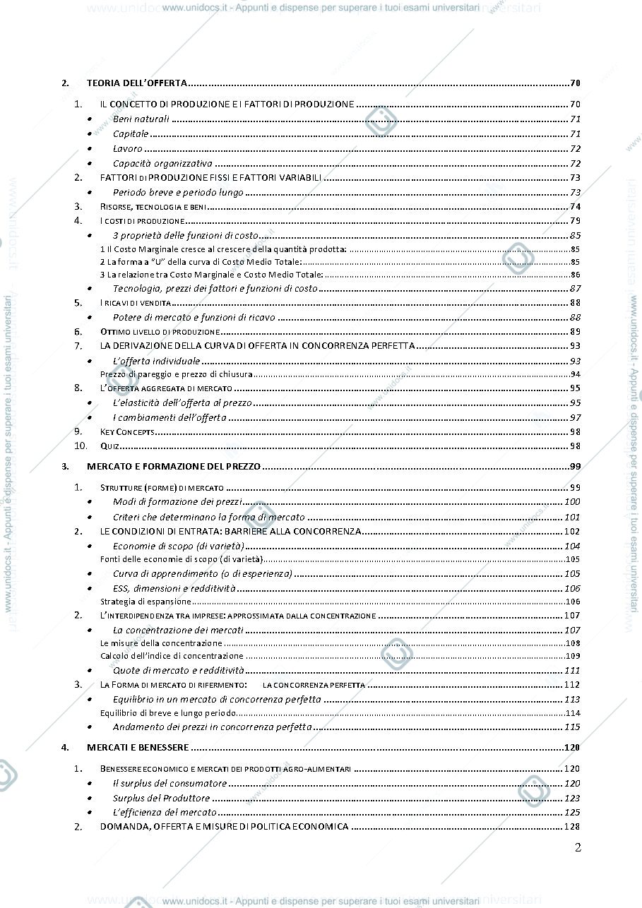 Anteprima pagina 3 — Microeconomia e Mesoeconomia
