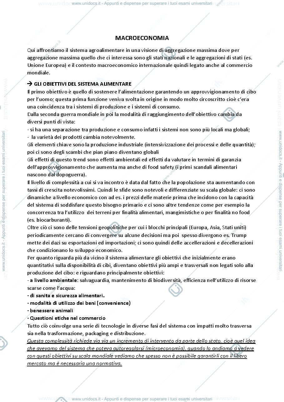 Anteprima pagina 1 — Macroeconomia 