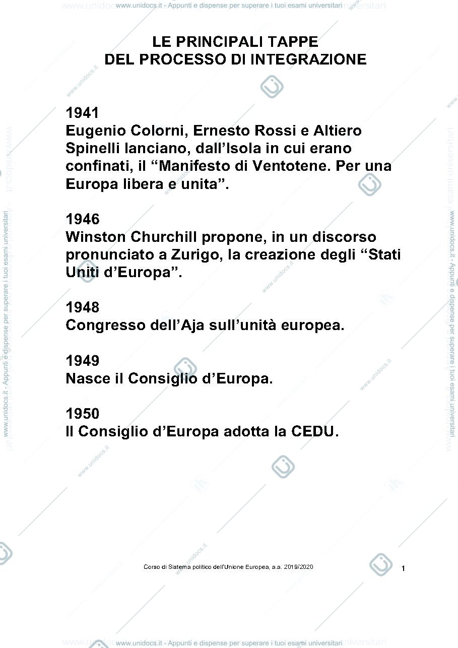 Anteprima pagina 1 — 2.Tappe Integrazione