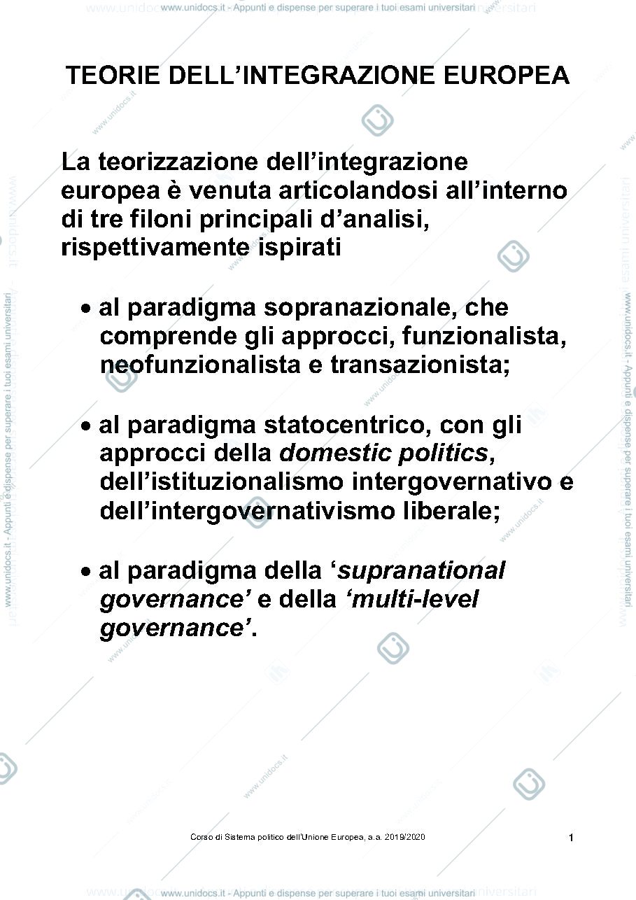 Anteprima pagina 1 — 3.1 Funzionalismo