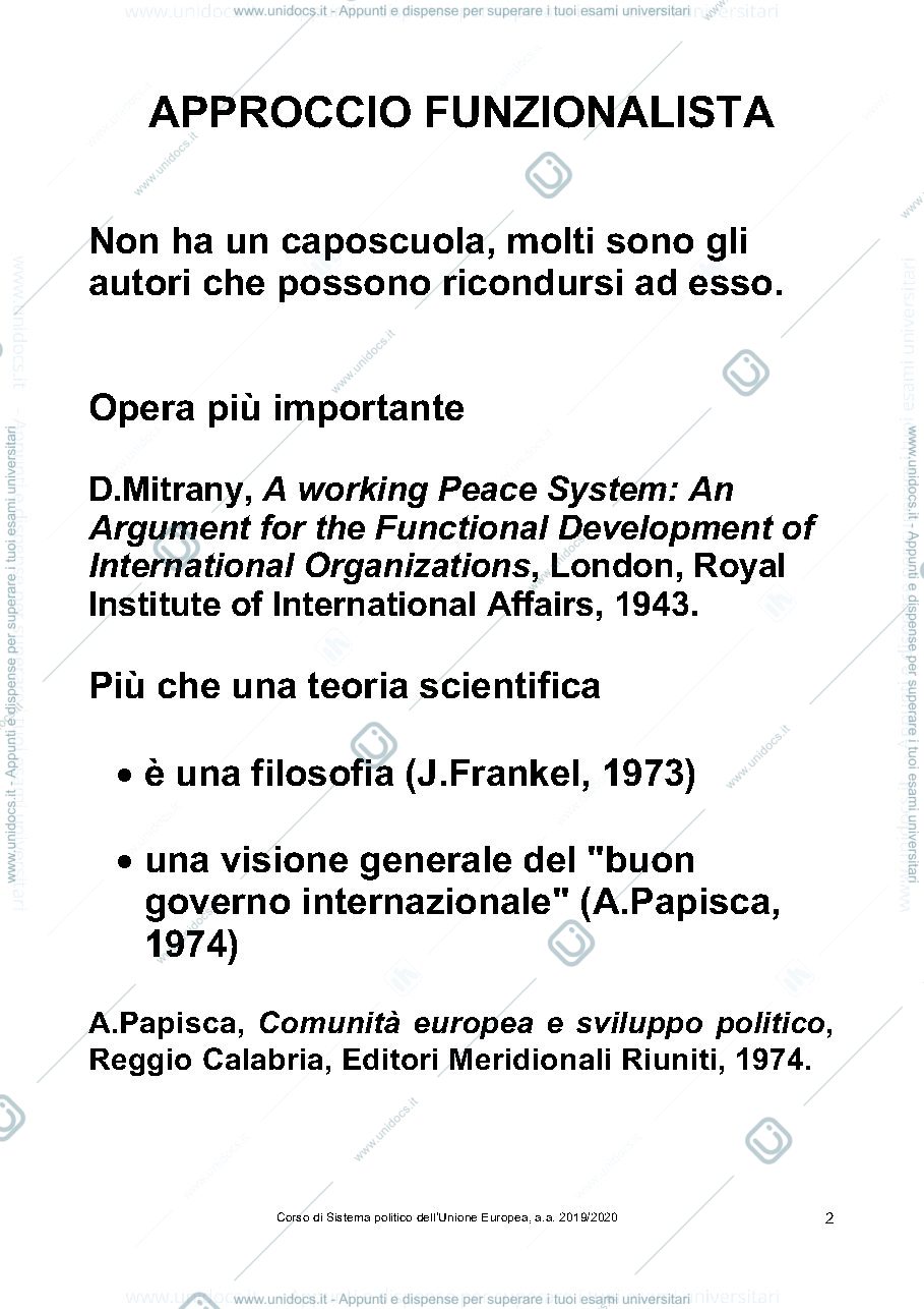 Anteprima pagina 2 — 3.1 Funzionalismo