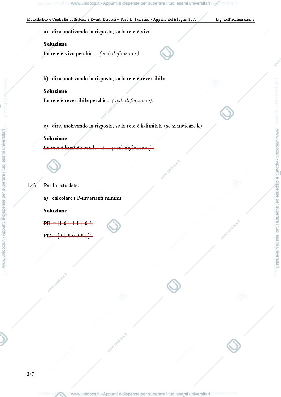 Anteprima pagina 2 — temi d'esame prof: Ferrarini