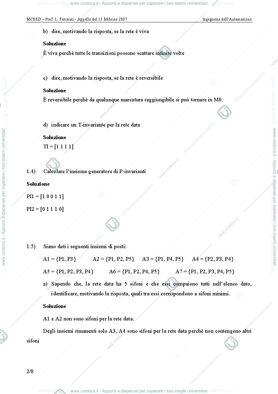 Anteprima pagina 2 — temi d'esame prof: Ferrarini