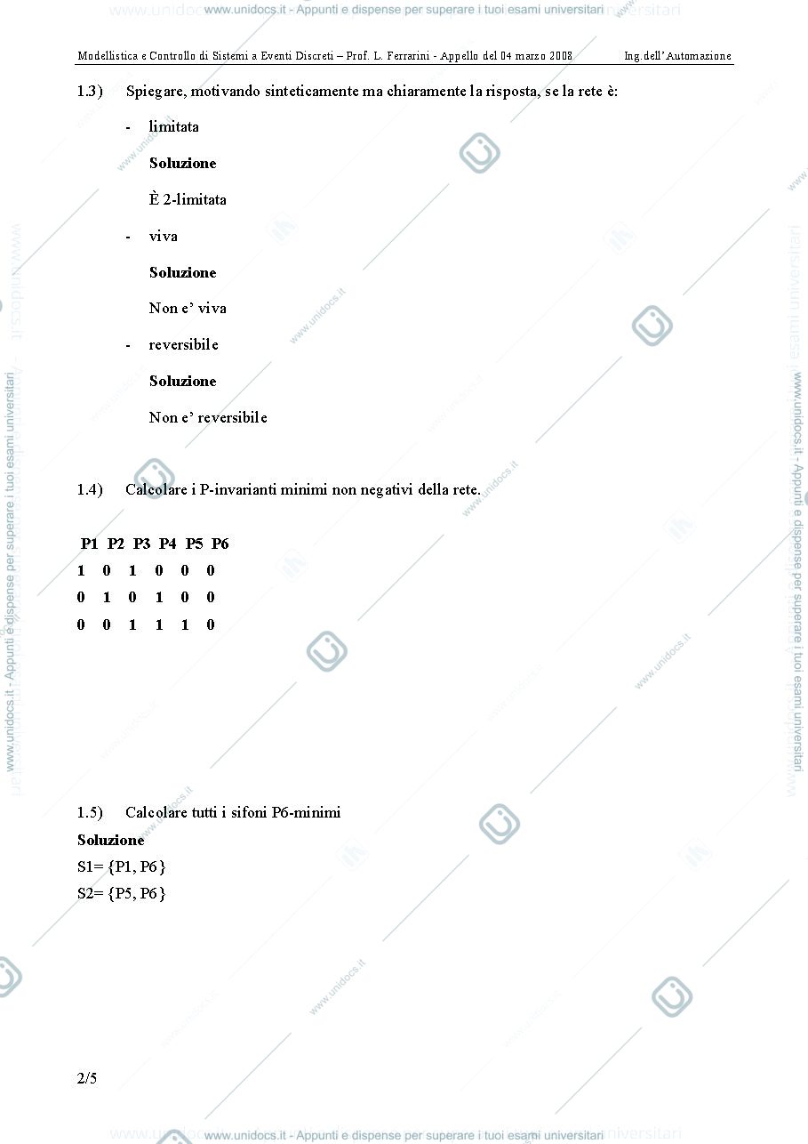 Anteprima pagina 2 — temi d'esame prof: Ferrarini