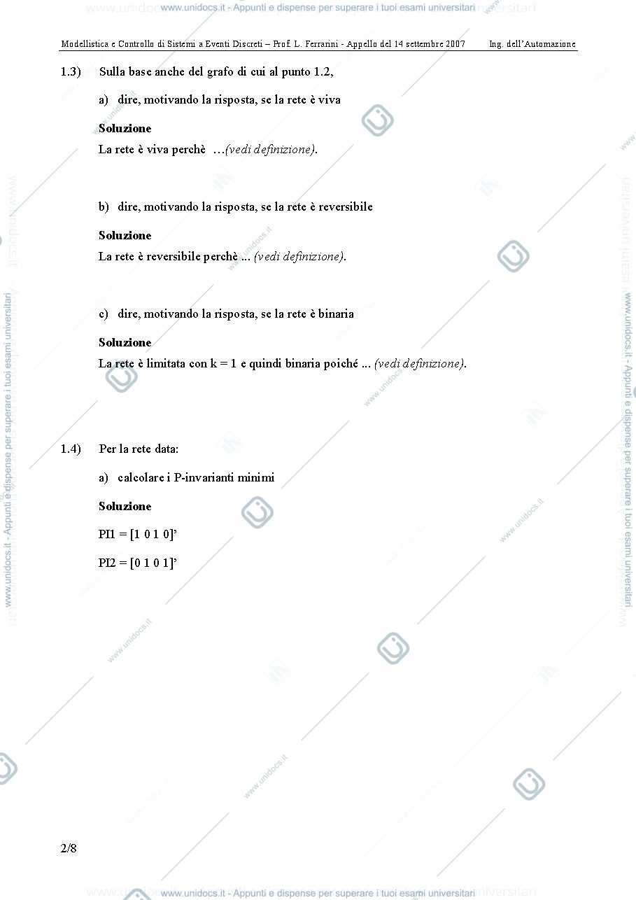 Anteprima pagina 2 — temi d'esame prof: Ferrarini
